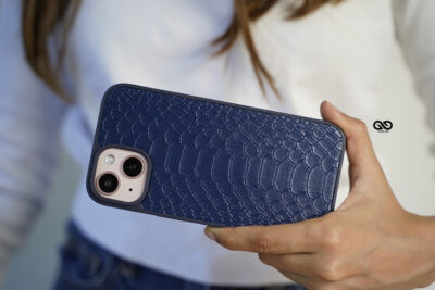 Designer Croc Textured Faux Leather Case