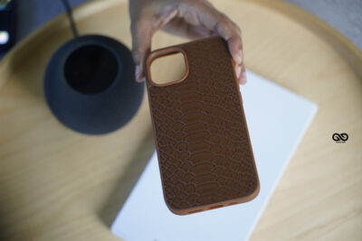 Designer Croc Textured Faux Leather Case