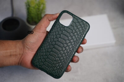 Designer Croc Textured Faux Leather Case