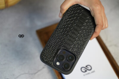 Designer Croc Textured Faux Leather Case