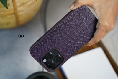 Designer Croc Textured Faux Leather Case