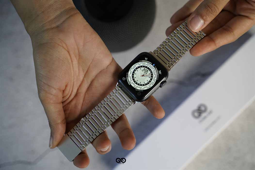 Stainless Steel Rose Gold Belt For Apple Watch 42MM 41MM 40MM Series 4 5 6 7 8 9 10 11 SE SE 2 Gen 6 Stainless Steel Rose Gold Belt For Apple Watch 42MM 41MM 40MM Series 4 5 6 7 8 9 10 11 SE SE 2 Gen - Image 6