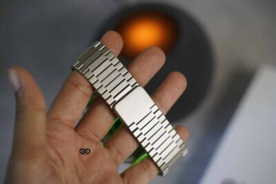 Stainless Steel Silver Belt For Apple Watch 44MM 45MM 46MM Series 4 5 6 7 8 9 10 11 12 SE SE2 SE3 Gen 28 Stainless Steel Silver Belt For Apple Watch 44MM 45MM 46MM Series 4 5 6 7 8 9 10 11 12 SE SE2 SE3 Gen - Image 10