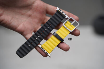 Two Coloured Faux Leather Strap with buckle For Apple Watch 49 Series Ultra1 2 3 4 101 Two Coloured Faux Leather Strap with buckle For Apple Watch 49 Series Ultra1 2 3 4 - Image 41