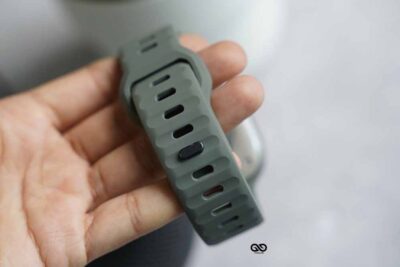 Ash Green Waterproof Silicone Sports Bands for Apple Watch 49 MM Series Ultra/Ultra 2/Ultra 3