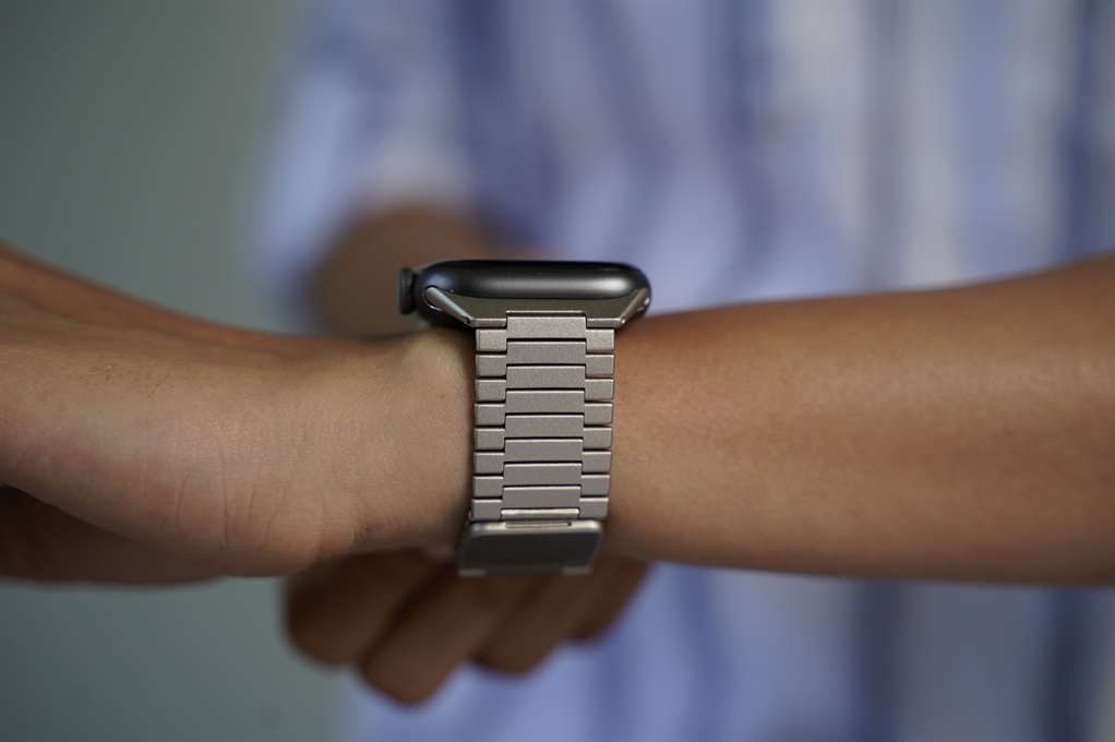 Stainless Steel Silver Belt For Apple Watch 44MM 45MM 46MM Series 4 5 6 7 8 9 10 11 12 SE SE2 SE3 Gen 6 Stainless Steel Silver Belt For Apple Watch 44MM 45MM 46MM Series 4 5 6 7 8 9 10 11 12 SE SE2 SE3 Gen - Image 6