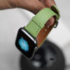 Fern Green Vegan Leather Strap For Apple Watch 44MM 45MM 46MM Series 4 5 6 7 8 9 10 11 (SE 2 3 Gen)