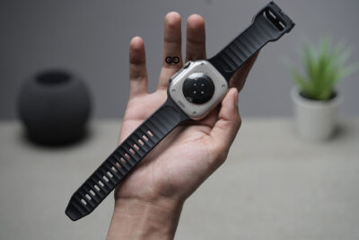 Sable Black FKM Casual Sports Band For Apple Watch 49 MM Series Ultra/Ultra 2 /Ultra 3