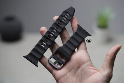 Sable Black FKM Casual Sports Band For Apple Watch 49 MM Series Ultra/Ultra 2 /Ultra 3