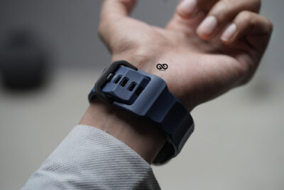 Dark Blue FKM Casual Sports Band For Apple Watch 44MM 45MM 46MM Series 4 5 6 7 8 9 10 11 (SE 2 3 Gen)