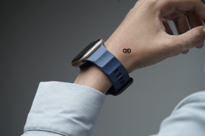 Dark Blue FKM Casual Sports Band For Apple Watch 44MM 45MM 46MM Series 4 5 6 7 8 9 10 11 (SE 2 3 Gen)