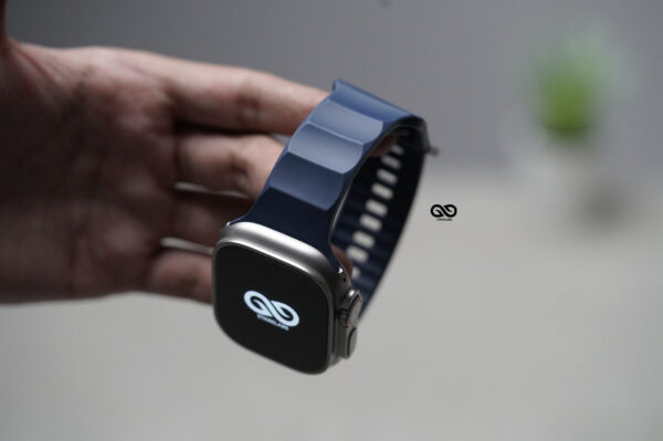 Dark Blue FKM Casual Sports Band For Apple Watch 49 MM Series Ultra/Ultra 2