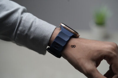 Dark Blue FKM Casual Sports Band For Apple Watch 44MM 45MM 46MM Series 4 5 6 7 8 9 10 11 (SE 2 3 Gen)