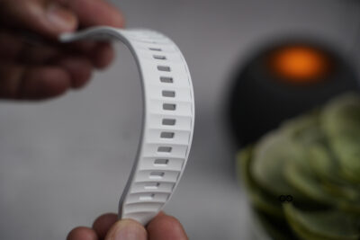 Pearl Grey FKM Casual Sports Band For Apple Watch 42MM 41MM 40MM Series 4 5 6 7 8 9 10 11 SE SE 2 Gen