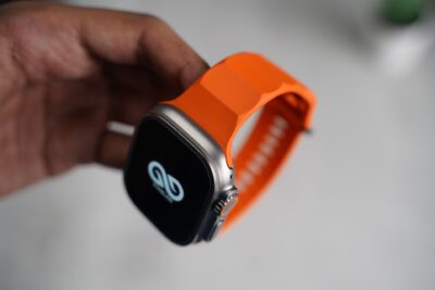 Ultra Orange FKM Casual Sports Band For Apple Watch 49 (Series Ultra/Ultra 2/Ultra 3)