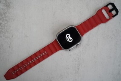 Matte Red FKM Casual Sports Band For Apple Watch 49 Series Ultra1 2 3 4 - Image 18