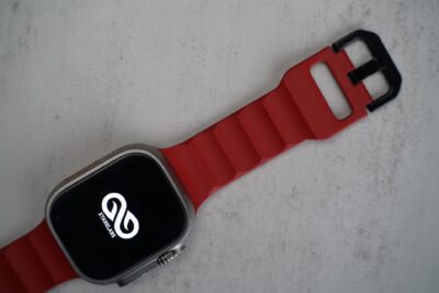 Matte Red FKM Casual Sports Band For Apple Watch 49 Series Ultra1 2 3 4 - Image 20