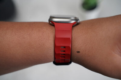 Matte Red FKM Casual Sports Band For Apple Watch 49 Series Ultra1 2 3 4 - Image 22