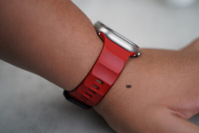 Matte Red FKM Casual Sports Band For Apple Watch 49 Series Ultra1 2 3 4 - Image 15