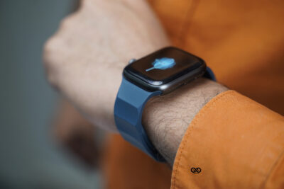 Dark Blue FKM Casual Sports Band For Apple Watch 42MM 41MM 40MM Series 4 5 6 7 8 9 10 11 SE SE 2 Gen