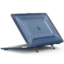 Blue Slim Rubberized TPU Bumper Cover For MacBook Air 13 inch 2020/2021 M1 Air A2337 A1932 A2179