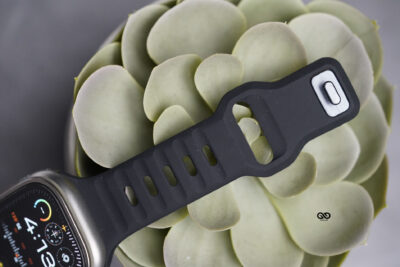 Black Waterproof Silicone Sports Bands for Apple Watch 49 MM Series Ultra/Ultra 2