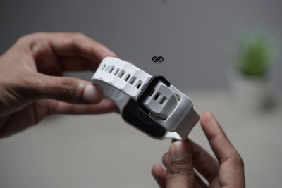 Pearl Grey FKM Casual Sports Band For Apple Watch 44MM 45MM 46MM Series 4 5 6 7 8 9 10 11 (SE 2 3 Gen)