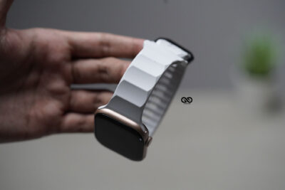 Pearl Grey FKM Casual Sports Band For Apple Watch 44MM 45MM 46MM Series 4 5 6 7 8 9 10 11 (SE 2 3 Gen)