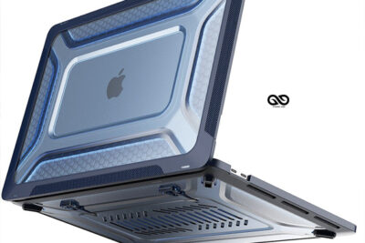 Blue Slim Rubberized TPU Bumper Cover For MacBook Pro 16 inch M1/M2/M3/M4/M5 (A2485/A2780/A2991/A3186/A3403)