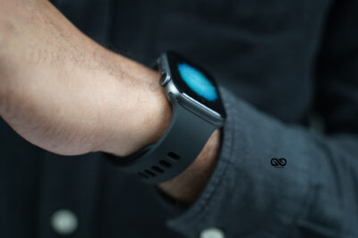 Soft Silicone Strap With Aluminium Closure Pin For Apple Watch 44MM 45MM 46MM Series 4 5 6 7 8 9 10 11 (SE 2 3 Gen)