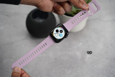 Soft Silicone Strap With Aluminium Closure Pin For Apple Watch 44MM 45MM 46MM Series 4 5 6 7 8 9 10 11 (SE 2 3 Gen)