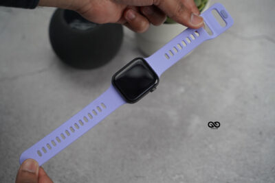 Soft Silicone Strap With Aluminium Closure Pin For Apple Watch 44MM 45MM 46MM Series 4 5 6 7 8 9 10 11 (SE 2 3 Gen)