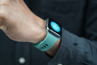 Soft Silicone Strap With Aluminium Closure Pin For Apple Watch 44MM 45MM 46MM Series 4 5 6 7 8 9 10 11 (SE 2 3 Gen)