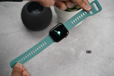 Soft Silicone Strap With Aluminium Closure Pin For Apple Watch 44MM 45MM 46MM Series 4 5 6 7 8 9 10 11 (SE 2 3 Gen)