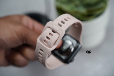 Soft Silicone Strap With Aluminium Closure Pin For Apple Watch 44MM 45MM 46MM Series 4 5 6 7 8 9 10 11 (SE 2 3 Gen)