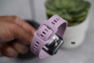 Soft Silicone Strap With Aluminium Closure Pin For Apple Watch 44MM 45MM 46MM Series 4 5 6 7 8 9 10 11 (SE 2 3 Gen)