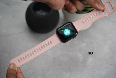 Soft Silicone Strap With Aluminium Closure Pin For Apple Watch 44MM 45MM 46MM Series 4 5 6 7 8 9 10 11 (SE 2 3 Gen)