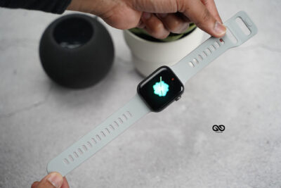 Soft Silicone Strap With Aluminium Closure Pin For Apple Watch 44MM 45MM 46MM Series 4 5 6 7 8 9 10 11 (SE 2 3 Gen)