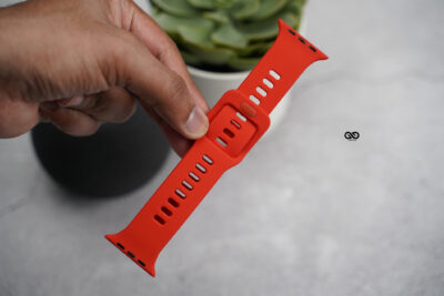Soft Silicone Strap With Aluminium Closure Pin For Apple Watch 49 MM (Series Ultra/Ultra 2/Ultra 3) 215 Soft Silicone Strap With Aluminium Closure Pin For Apple Watch 49 MM (Series Ultra/Ultra 2/Ultra 3)