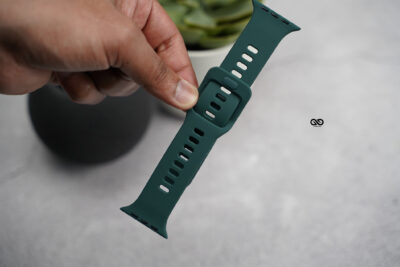Soft Silicone Strap With Aluminium Closure Pin For Apple Watch 49 MM (Series Ultra/Ultra 2/Ultra 3) 195 Soft Silicone Strap With Aluminium Closure Pin For Apple Watch 49 MM (Series Ultra/Ultra 2/Ultra 3)