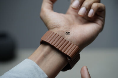 Saddle Tan Magnetic Leather Loop For Apple Watch 49 MM Series Ultra/Ultra 2/Ultra 3