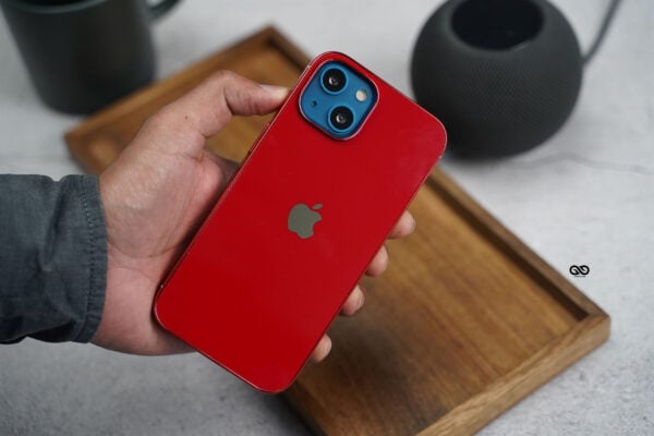 Red Glass Finish Soft case for iPhone 14 Plus