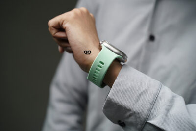 Soft Silicone Strap With Aluminium Closure Pin For Apple Watch 49 MM (Series Ultra/Ultra 2/Ultra 3)