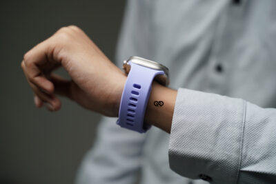 Soft Silicone Strap With Aluminium Closure Pin For Apple Watch 49 MM (Series Ultra/Ultra 2/Ultra 3)