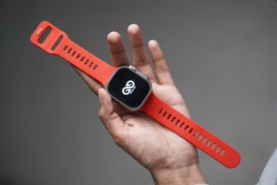 Soft Silicone Strap With Aluminium Closure Pin For Apple Watch 49 MM (Series Ultra/Ultra 2/Ultra 3)