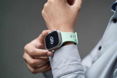 Soft Silicone Strap With Aluminium Closure Pin For Apple Watch 49 MM (Series Ultra/Ultra 2/Ultra 3)