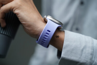 Soft Silicone Strap With Aluminium Closure Pin For Apple Watch 49 MM (Series Ultra/Ultra 2/Ultra 3)