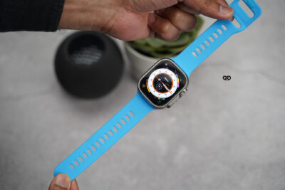 Soft Silicone Strap With Aluminium Closure Pin For Apple Watch 49 MM (Series Ultra/Ultra 2/Ultra 3) 123 Soft Silicone Strap With Aluminium Closure Pin For Apple Watch 49 MM (Series Ultra/Ultra 2/Ultra 3)