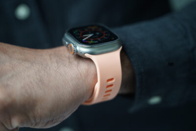 Soft Silicone Strap With Aluminium Closure Pin For Apple Watch 49 MM (Series Ultra/Ultra 2/Ultra 3) 130 Soft Silicone Strap With Aluminium Closure Pin For Apple Watch 49 MM (Series Ultra/Ultra 2/Ultra 3)