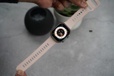 Soft Silicone Strap With Aluminium Closure Pin For Apple Watch 49 MM (Series Ultra/Ultra 2/Ultra 3) 154 Soft Silicone Strap With Aluminium Closure Pin For Apple Watch 49 MM (Series Ultra/Ultra 2/Ultra 3)